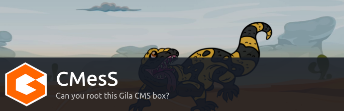 TryHackMe Cmess machine Walkthrough