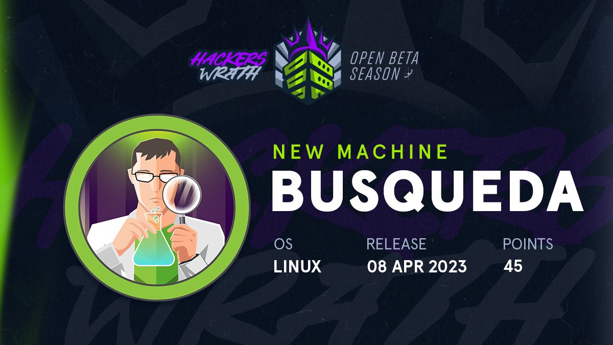 HackTheBox Busqueda machine Walkthrough
